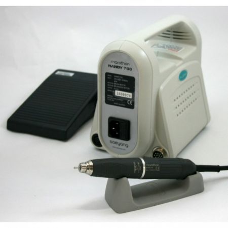 Saeyang Marathon HANDY 702 Lite - зуботехнический микромотор повышенной мощности с наконечником SDE-SH37L М 45, 40000 об/мин, 100 Вт, FS60N