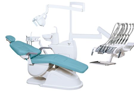 GreenMED S450 – Стоматологическая установка с верхней подачей