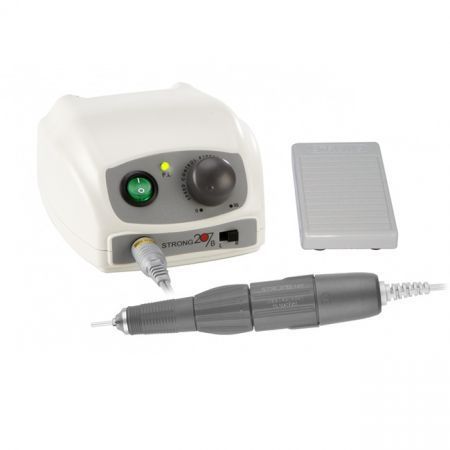 Saeshin STRONG 207B 107 - щеточный микромотор с наконечником 107, 35000 об/мин