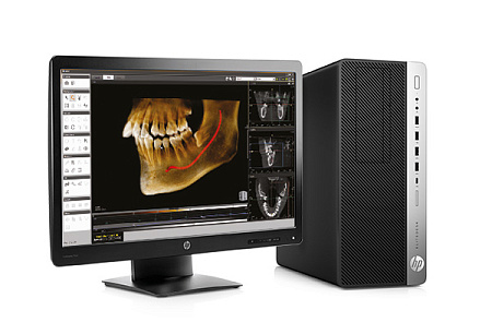 HP Computer station - компьютерная станция для дентального 3D томографа Genoray Papaya 3D