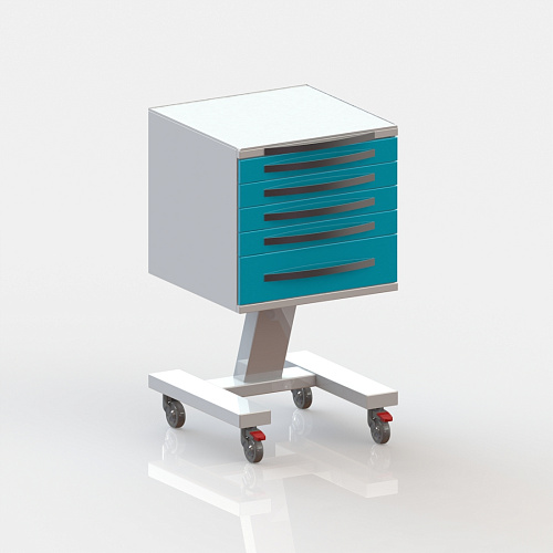 ВИТАЛИЯ С5 — Столик врача стоматолога передвижной, есть РУ