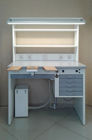 ВИТАЛИЯ СЛ-Т7 - зуботехнический стол с пылесосом