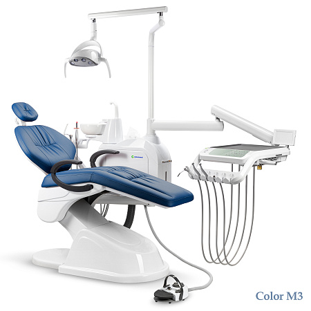 GreenMED S200 – Стоматологическая установка с мягкой обивкой и с нижней подачей