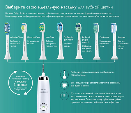 Philips Sonicare 2 Series PlaqueDefence HX6231/01 - звуковая зубная щетка