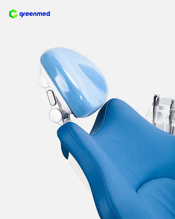 GreenMED S300 COLORFUL – Стоматологическая установка с мягкой обивкой и с нижней подачей