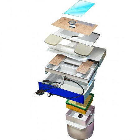Аверон ВМУ 3.1 БАЗИС - комплексное рабочее место с вытяжкой