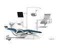 SILVERFOX 8000C-CRS0 Compact – Стоматологическая установка с верхней подачей, без гидроблока и с мягкой обивкой
