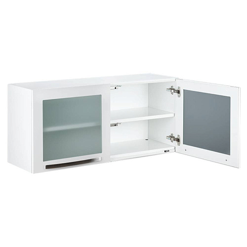 ВИТАЛИЯ Н5Б — Навесной медицинский шкаф с бактерицидными лампами с ручкой люкс