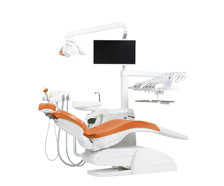 Miglionico NG — стоматологическая установка с верхней подачей инструментов