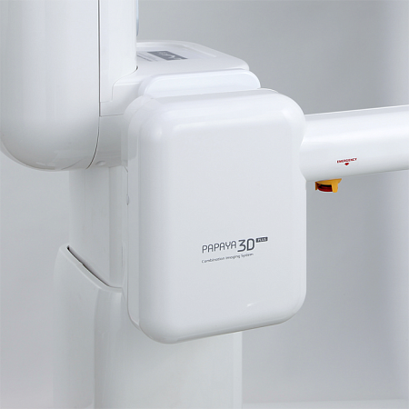 GENORAY Papaya 3D Plus 16x8 - компьютерный томограф с цефалостатом