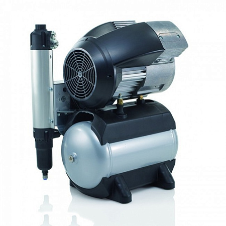 Durr Dental Tornado 2 – Чрезвычайно тихий компрессор с 2-цилиндровым агрегатом для двух стоматологов, c мембранным осушителем и кожухом