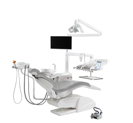 Miglionico NT — стоматологическая установка с верхней подачей инструментов