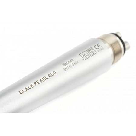 Black Pearl Eco 4 - турбинный наконечник с кнопочным зажимом бора для 4-х канального соединения Midwest