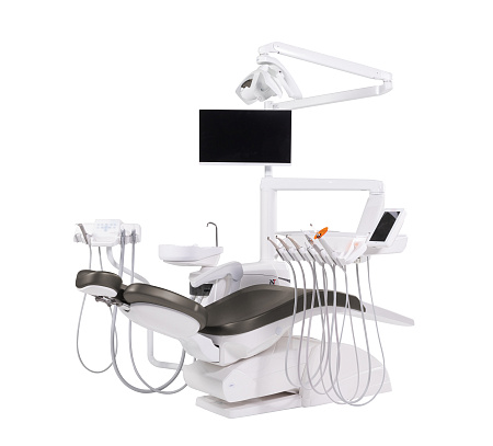 Miglionico NT P — стоматологическая установка с нижней подачей инструментов